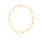 Steinloses Armband 14k Gold ~ 1,975gr