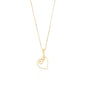 Herz Halskette 14k Gold ~ 1,66g