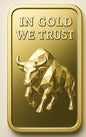 In Gold we Trust 1g Goldbarren**