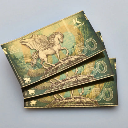 50mg Kinesis Pegasus Gold Note Gold Bar**